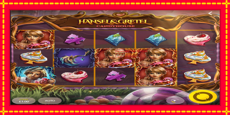 Hansel & Gretel Candyhouse mesin slot dengan animasi cerah, gambar 1