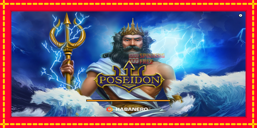 Poseidon mesin slot dengan animasi cerah, gambar 1