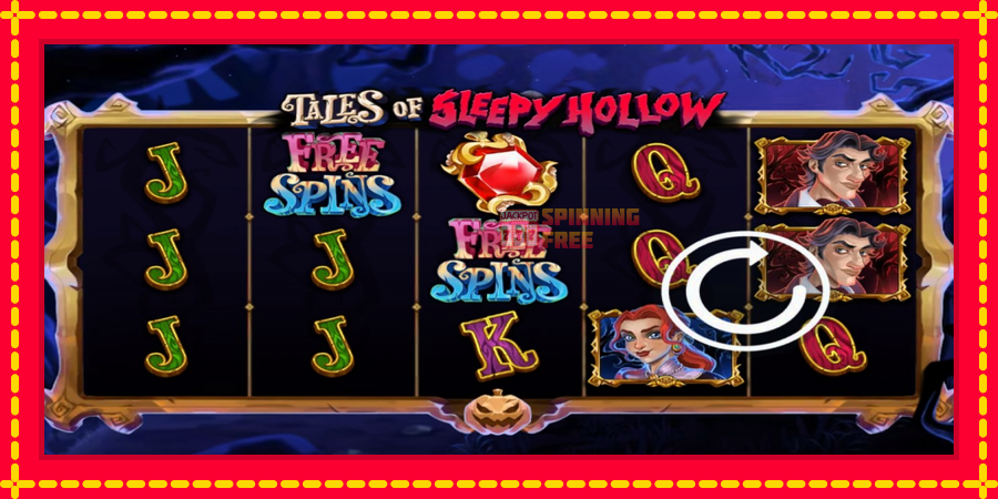 Tales of Sleepy Hollow mesin slot dengan animasi cerah, gambar 2