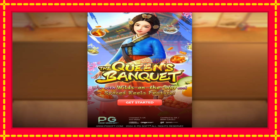 The Queens Banquet mesin slot dengan animasi cerah, gambar 1