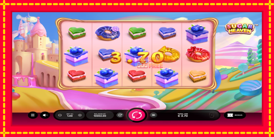 Sugar Heaven mesin slot dengan animasi cerah, gambar 3