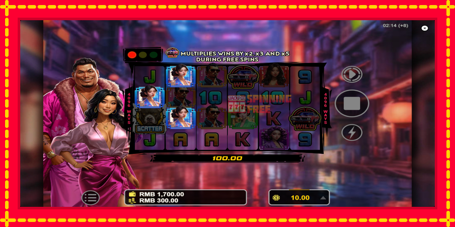 Downtown Outlaws mesin slot dengan animasi cerah, gambar 3