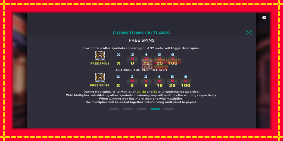 Downtown Outlaws mesin slot dengan animasi cerah, gambar 7