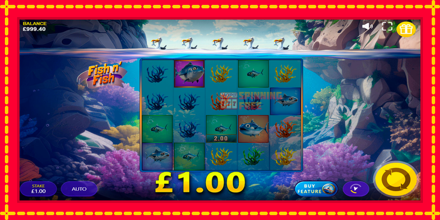 Fish n Fish mesin slot dengan animasi cerah, gambar 4