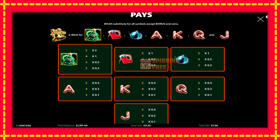 Cash Falls: Add Em Up Christmas mesin slot dengan animasi cerah, gambar 7