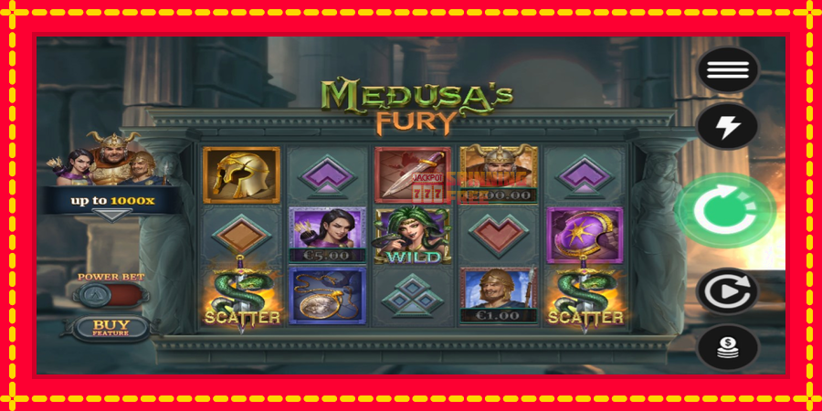 Medusas Fury mesin slot dengan animasi cerah, gambar 1