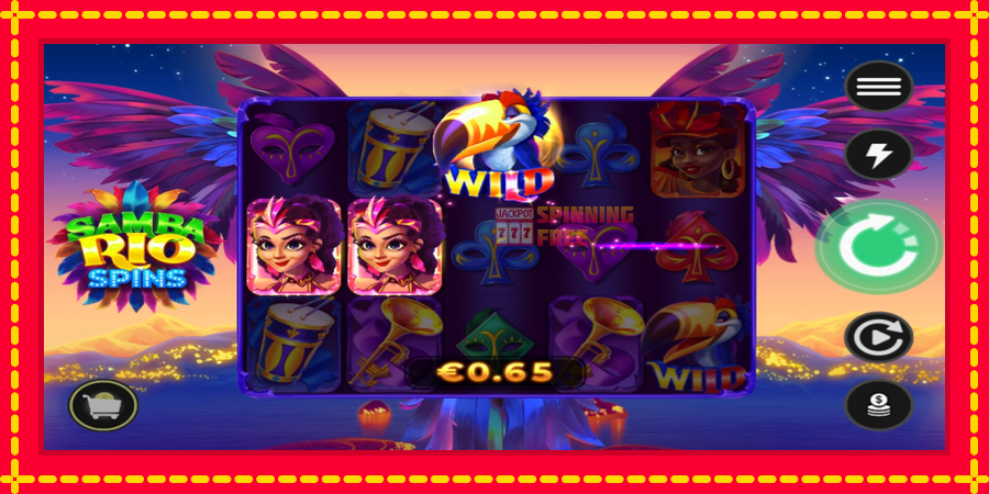 Samba Rio Spins mesin slot dengan animasi cerah, gambar 3