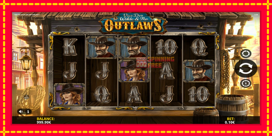 Van der Wilde and The Outlaws mesin slot dengan animasi cerah, gambar 2