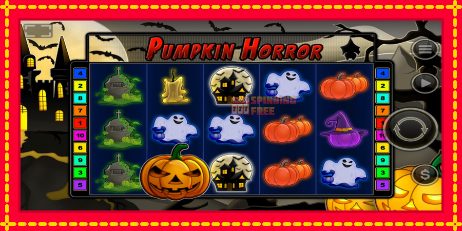 Pumpkin Horror mesin slot dengan animasi cerah, gambar 3