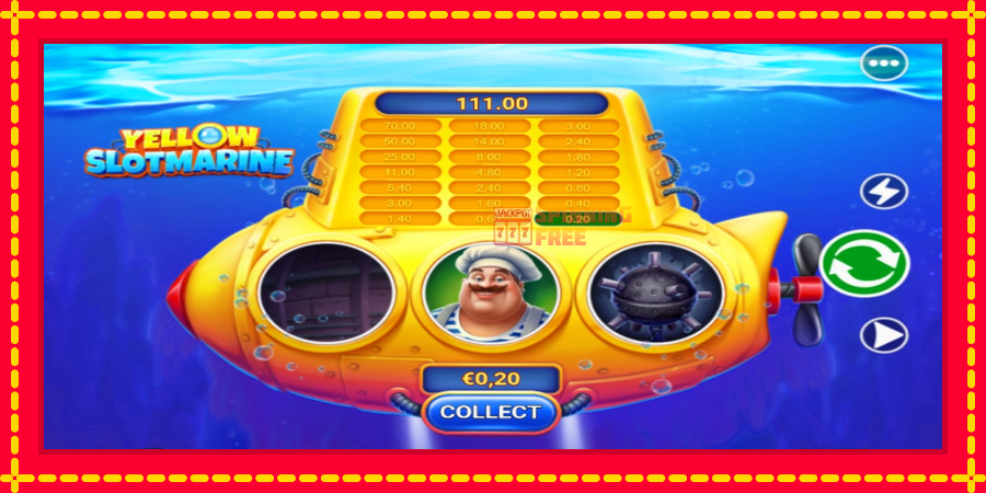 Yellow Slotmarine mesin slot dengan animasi cerah, gambar 2