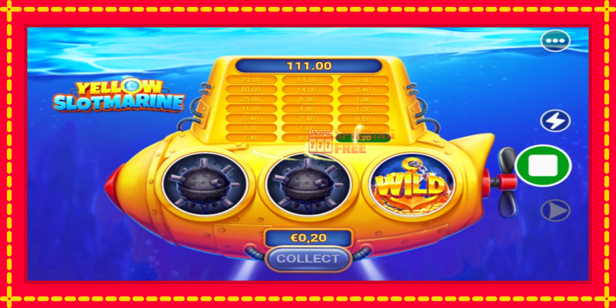 Yellow Slotmarine mesin slot dengan animasi cerah, gambar 3