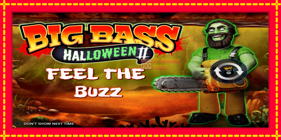 Big Bass Halloween II mesin slot dengan animasi cerah, gambar 1