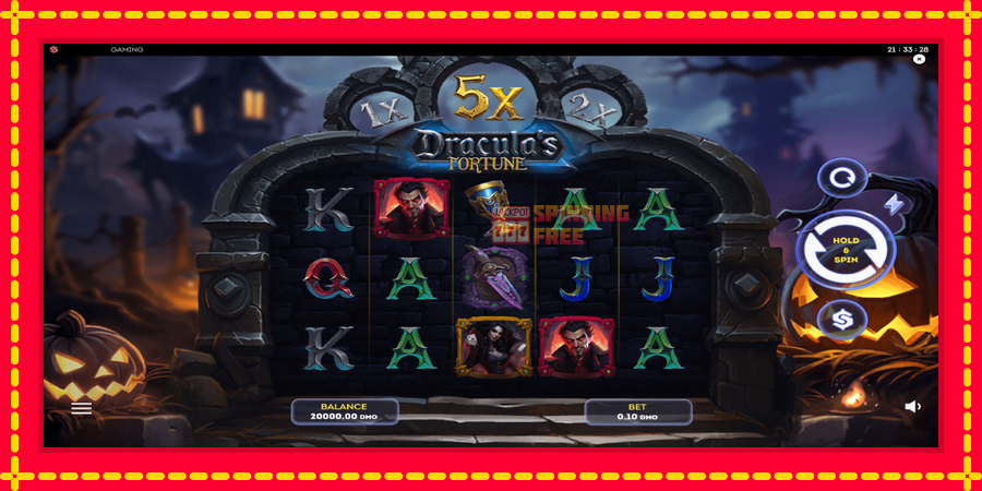 Draculas Fortune mesin slot dengan animasi cerah, gambar 1