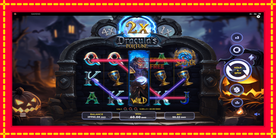 Draculas Fortune mesin slot dengan animasi cerah, gambar 4