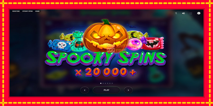 Spooky Spins mesin slot dengan animasi cerah, gambar 1