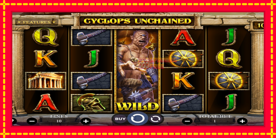 Cyclops Unchained mesin slot dengan animasi cerah, gambar 1