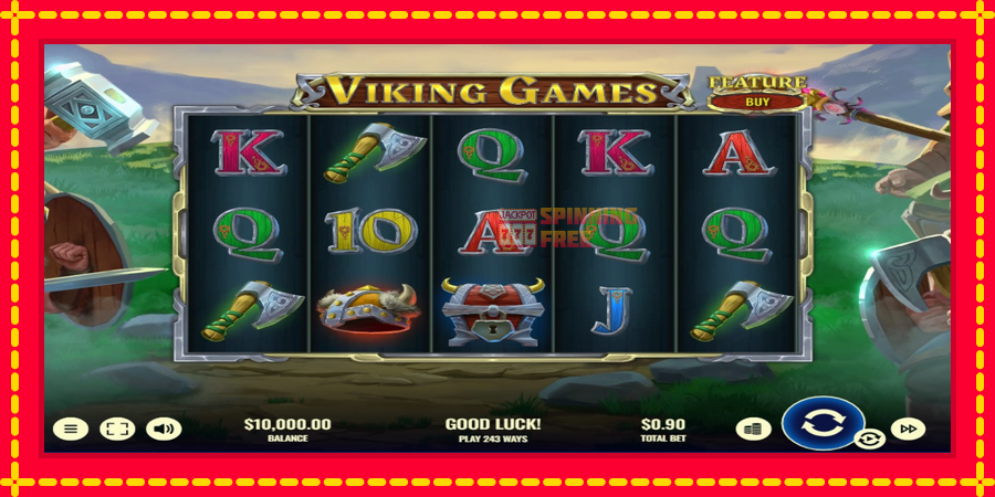 Viking Games mesin slot dengan animasi cerah, gambar 1