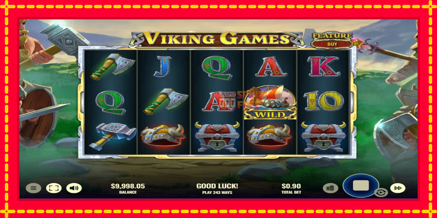 Viking Games mesin slot dengan animasi cerah, gambar 2