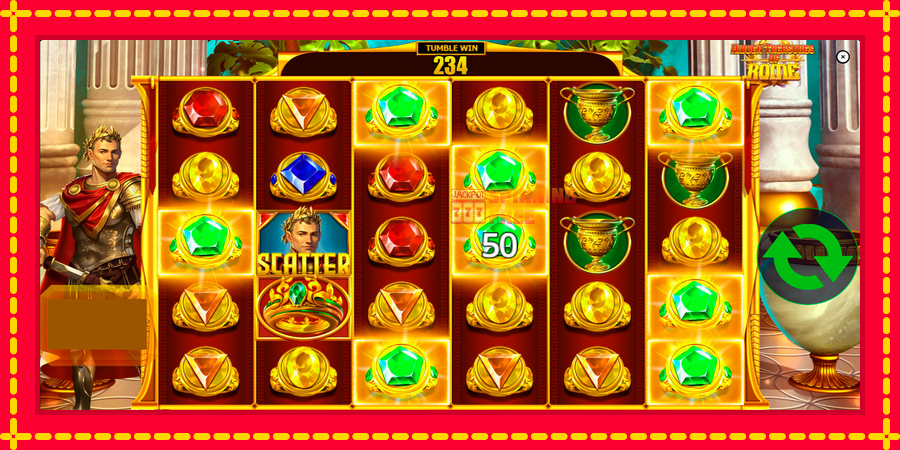 Hidden Treasures of Rome mesin slot dengan animasi cerah, gambar 4