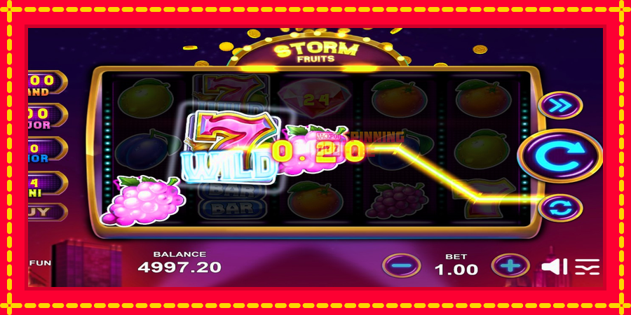 Storm Fruits mesin slot dengan animasi cerah, gambar 4