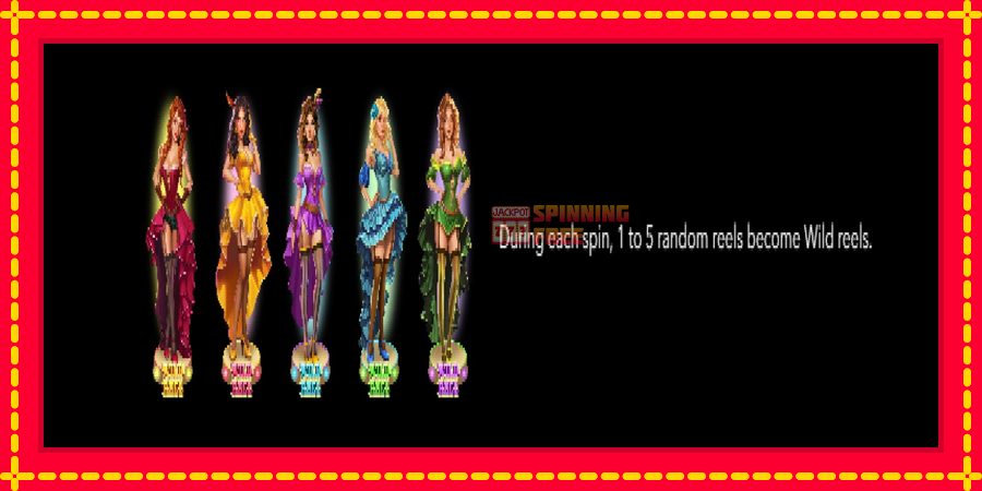 Cancan Saloon Deluxe mesin slot dengan animasi cerah, gambar 5