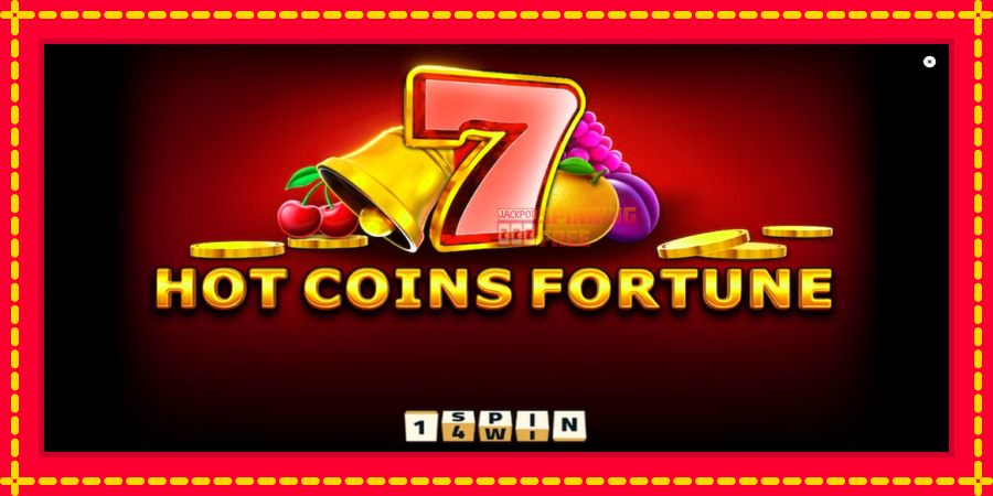 Hot Coins Fortune mesin slot dengan animasi cerah, gambar 1