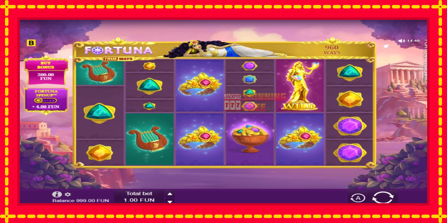 Fortuna Trueways mesin slot dengan animasi cerah, gambar 2