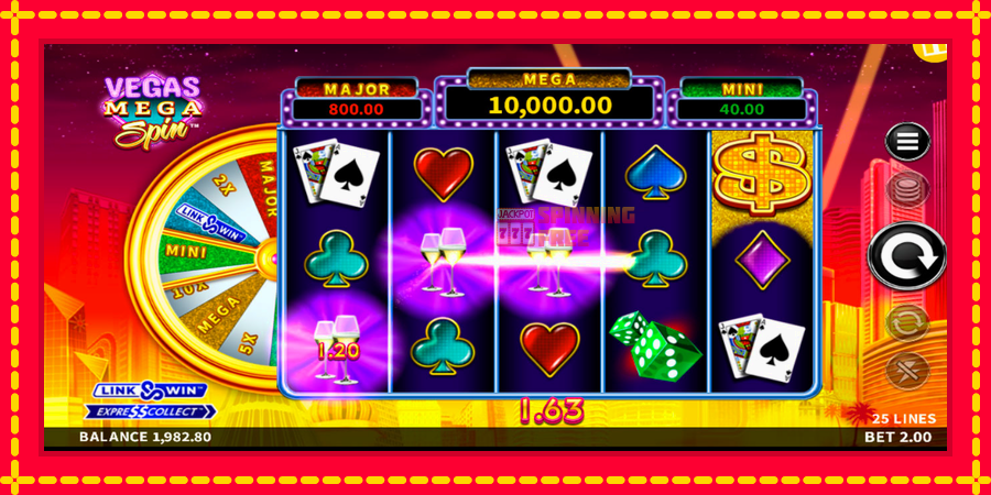 Vegas Mega Spin mesin slot dengan animasi cerah, gambar 4