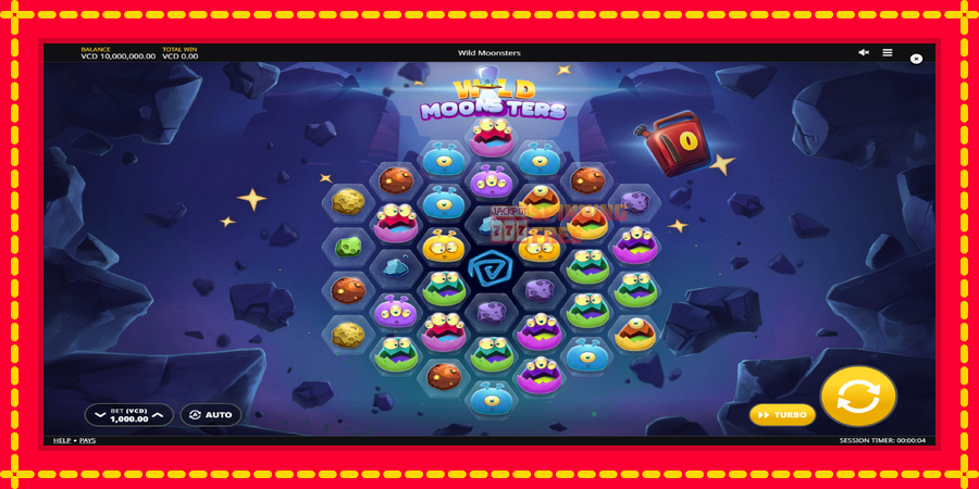 Wild Moonsters mesin slot dengan animasi cerah, gambar 2