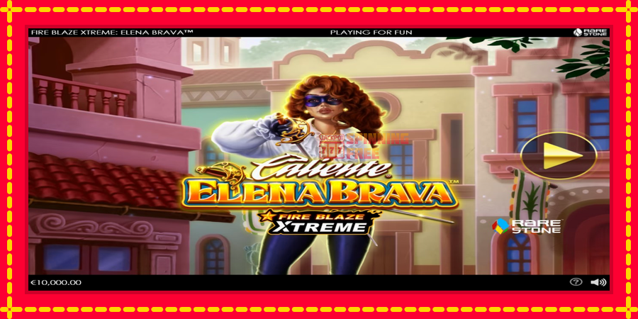 Fire Blaze Extreme: Elena Brava mesin slot dengan animasi cerah, gambar 1