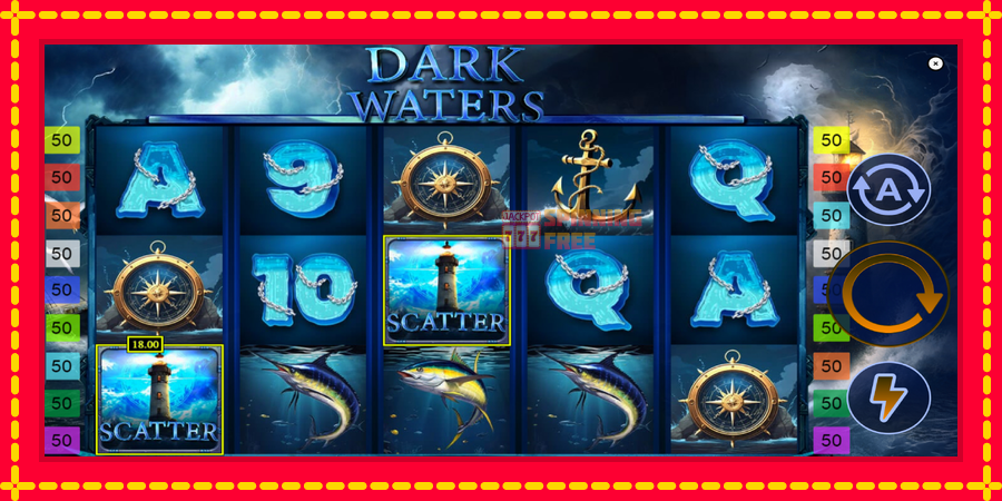 Dark Waters mesin slot dengan animasi cerah, gambar 2