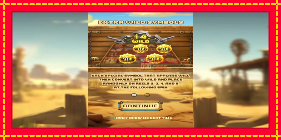 Gold West mesin slot dengan animasi cerah, gambar 1