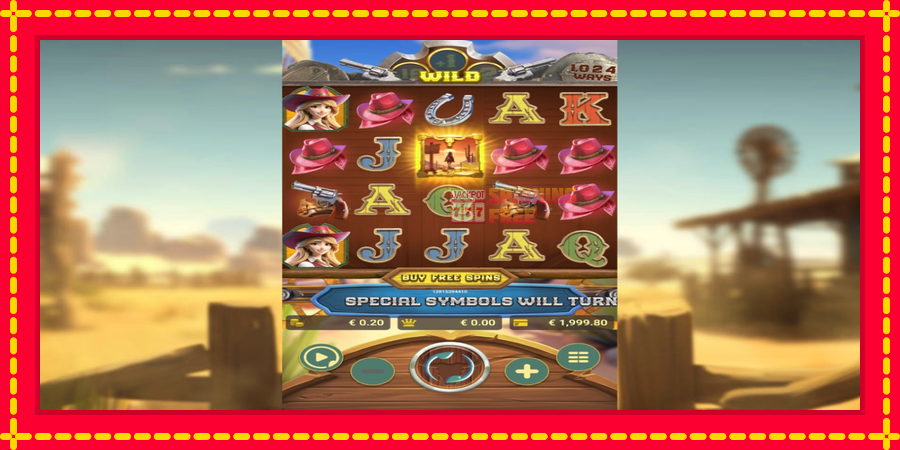 Gold West mesin slot dengan animasi cerah, gambar 2