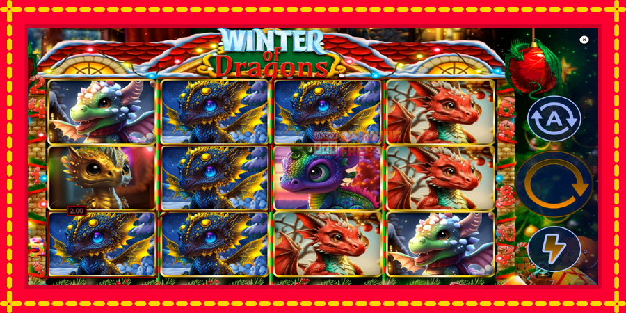 Winter of Dragons mesin slot dengan animasi cerah, gambar 2