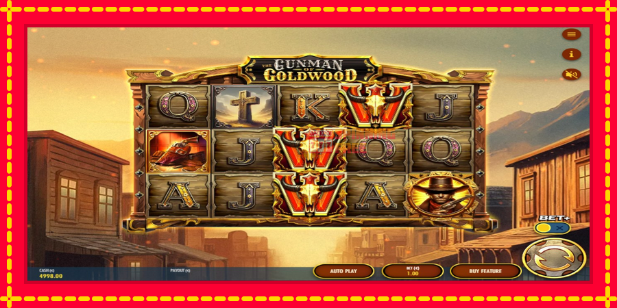 The Gunman of Goldwood mesin slot dengan animasi cerah, gambar 2