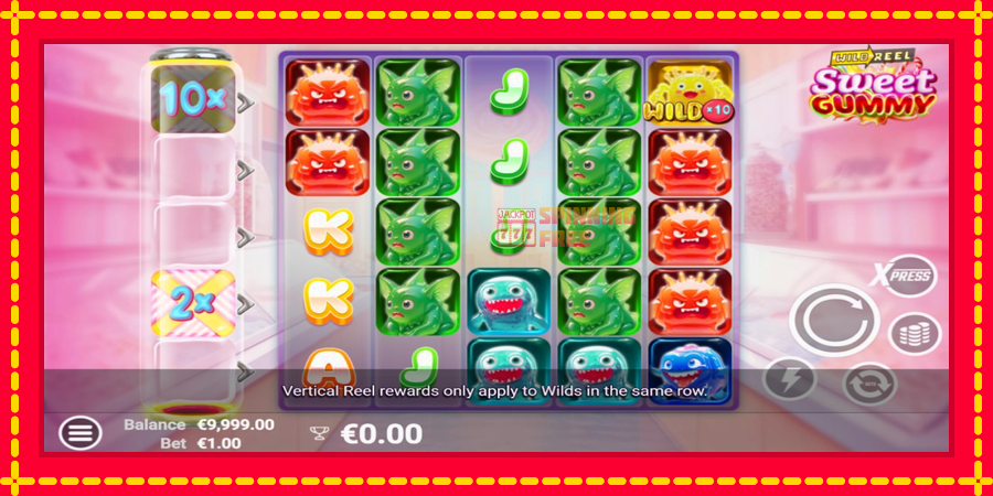 Sweet Gummy mesin slot dengan animasi cerah, gambar 2