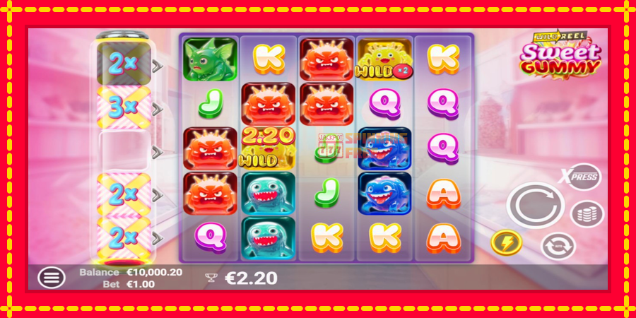 Sweet Gummy mesin slot dengan animasi cerah, gambar 3