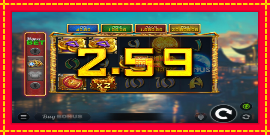 Mooncake Riches Hold and Win mesin slot dengan animasi cerah, gambar 2