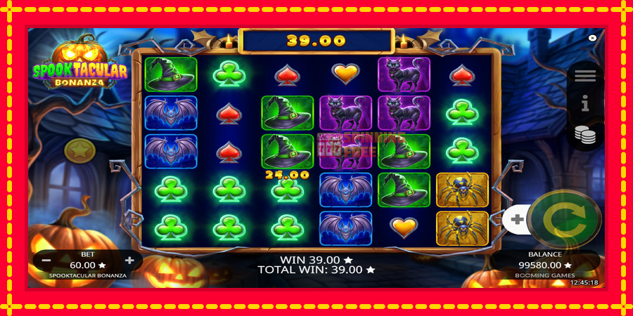 Spooktacular Bonanza mesin slot dengan animasi cerah, gambar 3