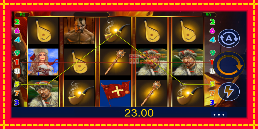 Brave Cossacks mesin slot dengan animasi cerah, gambar 4