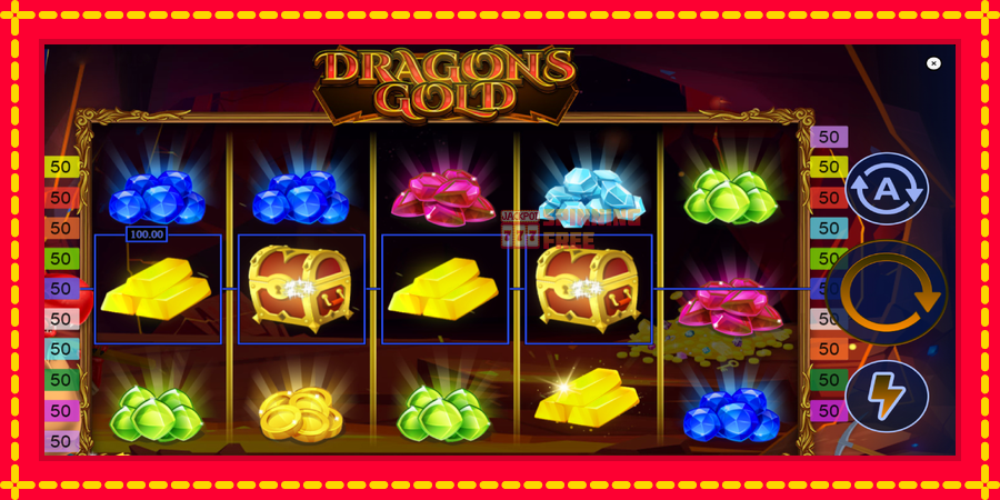 Dragons Gold SL mesin slot dengan animasi cerah, gambar 3