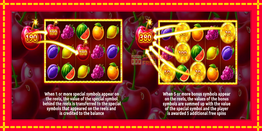 Cherry Boom mesin slot dengan animasi cerah, gambar 5