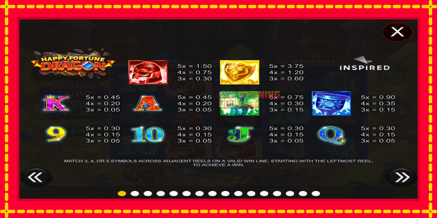 Happy Fortune Dragon mesin slot dengan animasi cerah, gambar 4