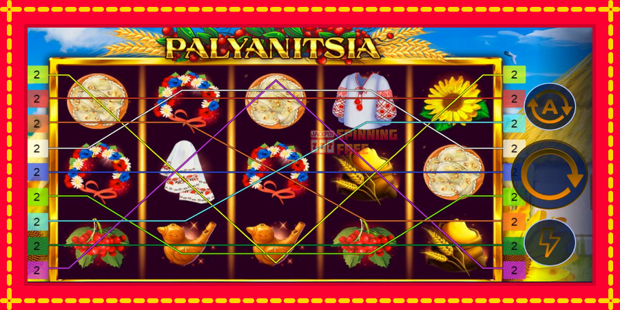 Palyanitsia mesin slot dengan animasi cerah, gambar 1