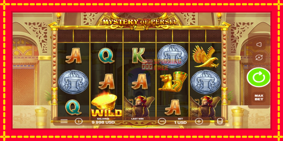 Mystery of Persia mesin slot dengan animasi cerah, gambar 2