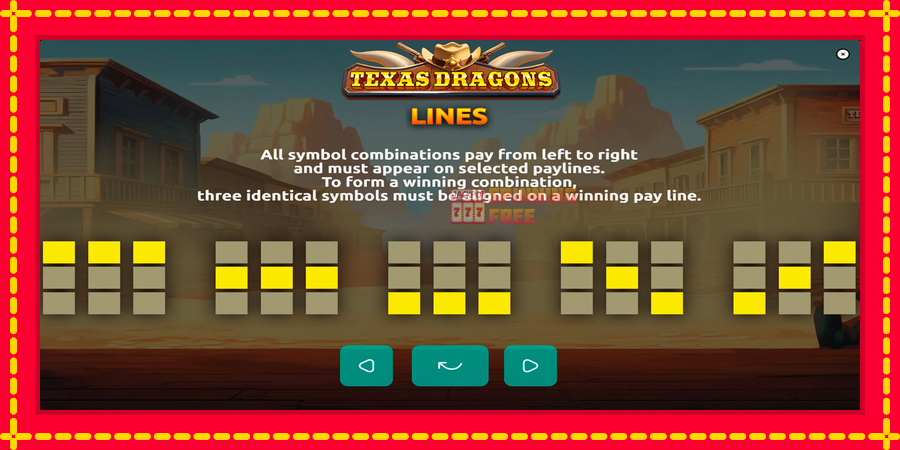 Texas Dragons mesin slot dengan animasi cerah, gambar 6