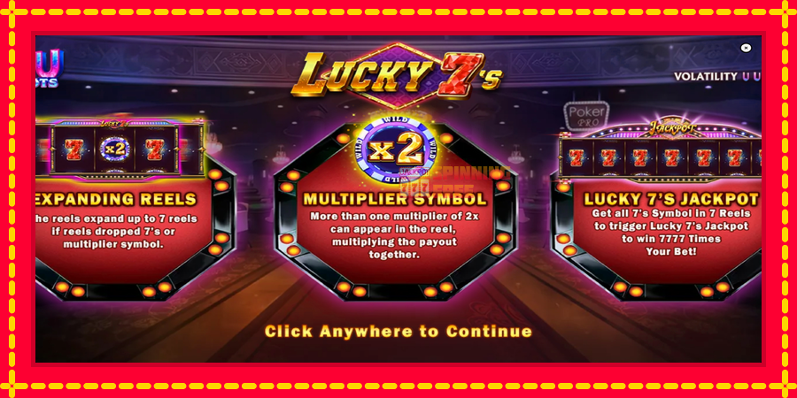 Lucky 7s mesin slot dengan animasi cerah, gambar 1