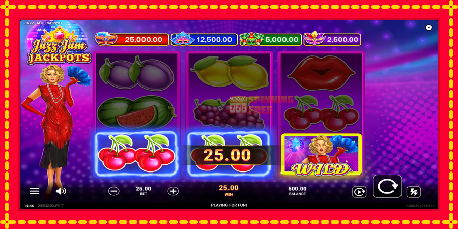 Jazz Jam Jackpots mesin slot dengan animasi cerah, gambar 3