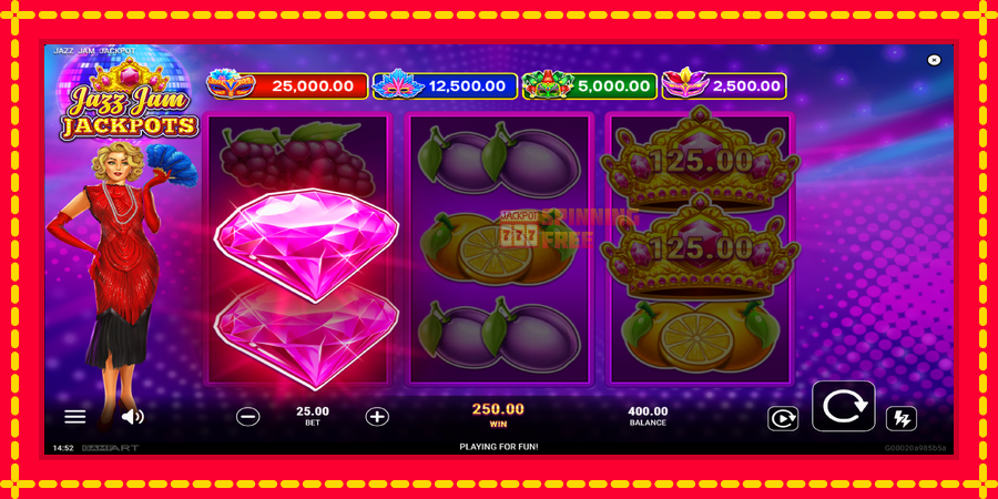 Jazz Jam Jackpots mesin slot dengan animasi cerah, gambar 4