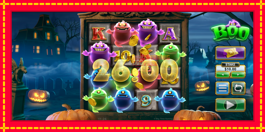 Boo mesin slot dengan animasi cerah, gambar 3